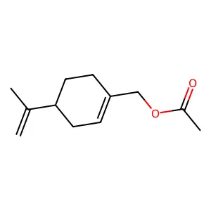 Perillyl acetate structure