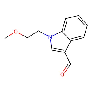 1-(2-Methoxyethyl)-1H-indole-3-carbaldehyde structure