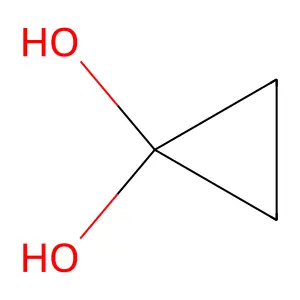 1,1-Cyclopropanediol structure