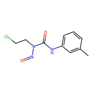 1-(2-chloroethyl)-3-(3-methylphenyl)-1-nitrosourea structure