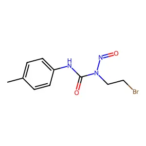 1-(2-bromoethyl)-3-(4-methylphenyl)-1-nitrosourea structure