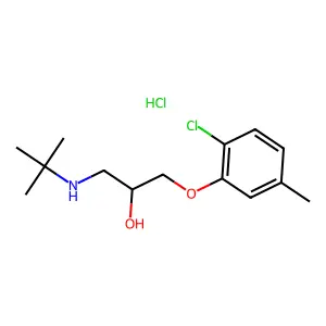 bupranolol hydrochloride structure