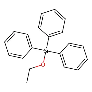 Ethoxytriphenylsilane structure