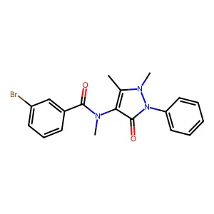 Compound C19H18BrN3O2 structure