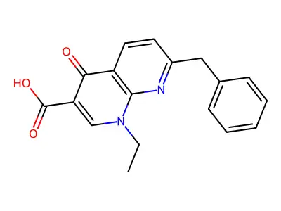 Amfonelic acid structure