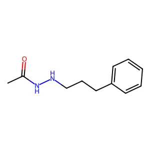 Hydrazine, 1-acetyl-2-(3-phenylpropyl)- structure