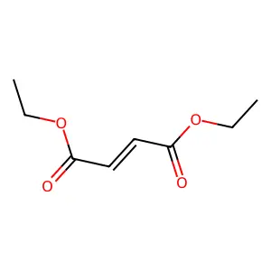 Diethyl 2-butenedioate structure