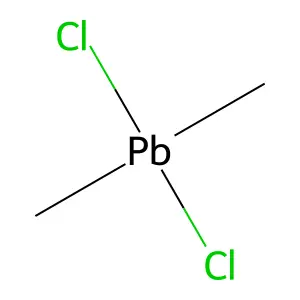 Plumbane, dichlorodimethyl- structure