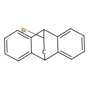 11-bromo-9,10-dihydro-9,10-ethanoanthracene structure