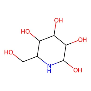 Nojirimycin structure