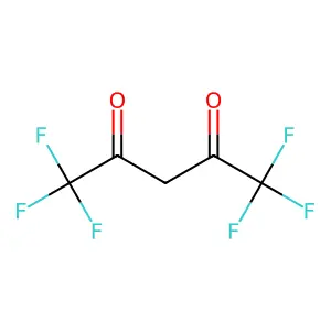 Hexafluoroacetylacetone structure