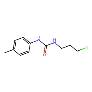 1-(3-chloropropyl)-3-(4-methylphenyl)urea structure