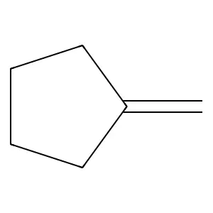 Methylenecyclopentane structure