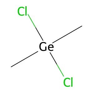 dichloro(dimethyl)germane structure