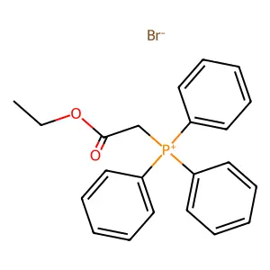 (Ethoxycarbonylmethyl)triphenylphosphonium bromide structure