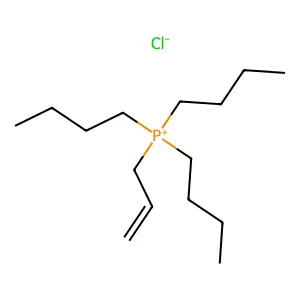 Allyltributylphosphonium chloride structure