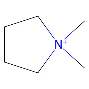 1,1-Dimethylpyrrolidinium structure