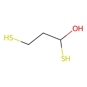 1,3-bis(sulfanyl)propan-1-ol structure