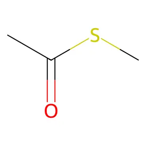 S-Methyl thioacetate structure