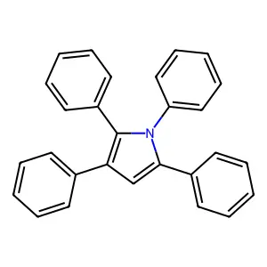 1,2,3,5-Tetraphenyl-1H-pyrrole structure