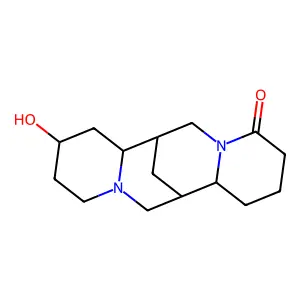 Hydroxylupanine structure