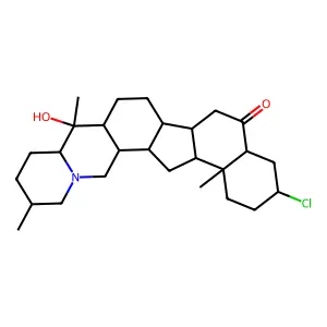 Compound C27H42ClNO2 structure