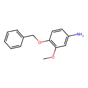 3-methoxy-4-phenylmethoxyaniline structure