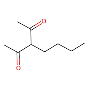 3-n-Butyl-2,4-pentanedione structure