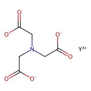 Yttrium nitrilotriacetate structure
