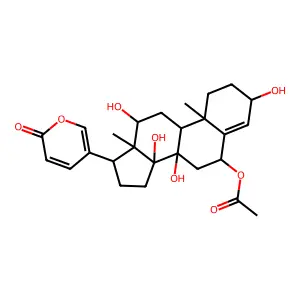 12beta-Hydroxyscillirosidin structure