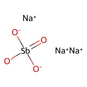 ANTIMONIC ACID, SODIUM SALT structure