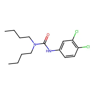 1,1-dibutyl-3-(3,4-dichlorophenyl)urea structure