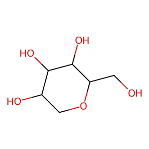 Compound C6H12O5 structure