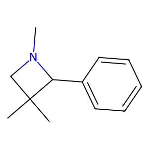 1,3,3-Trimethyl-2-phenylazetidine structure