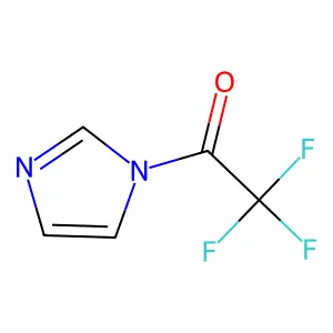 Compound C5H3F3N2O structure