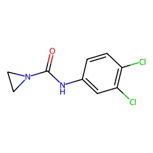 N-(3,4-dichlorophenyl)aziridine-1-carboxamide structure