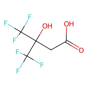 Compound C5H4F6O3 structure