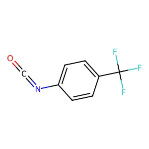 4-(Trifluoromethyl)phenyl isocyanate structure