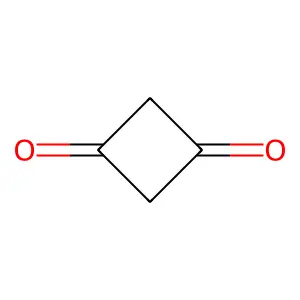 Cyclobutane-1,3-dione structure