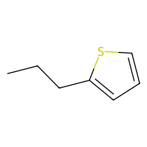 2-Propylthiophene structure