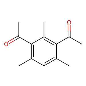 1-(3-acetyl-2,4,6-trimethylphenyl)ethanone structure