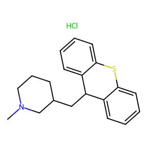 metixene hydrochloride structure