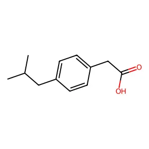 Ibufenac structure
