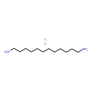 1,12-DODECANEDIAMINE, DIHYDROCHLORIDE structure