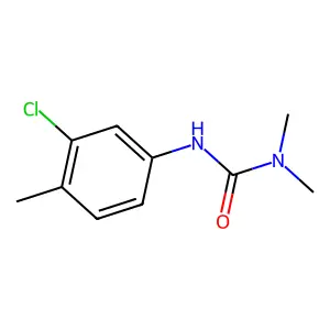 Chlorotoluron structure