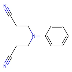 N,N-Bis(2-cyanoethyl)aniline structure