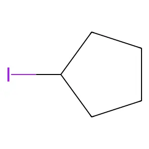 Iodocyclopentane structure