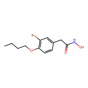 Compound C12H16BrNO3 structure