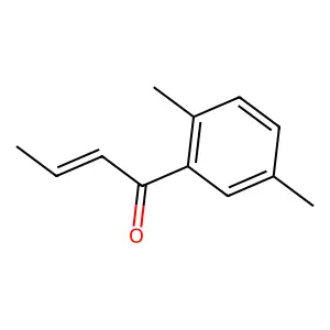 1-(2,5-Dimethylphenyl)but-2-en-1-one structure