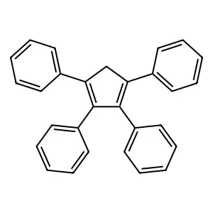 1,2,3,4-Tetraphenyl-1,3-cyclopentadiene structure